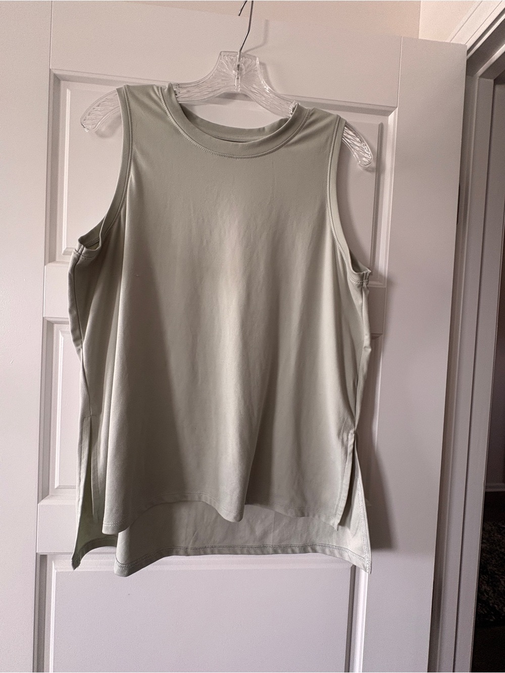 RBX LARGE Women's Sleeveless Tank Top in Light Sage - Classic Casual